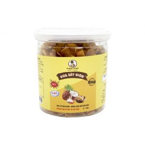 Coconut Chips with Chili Garlic Flavor - Box 150g