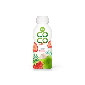 300ml VINUT Bottles Coconut water with Strawberry flavour