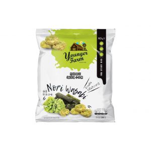 Mini Rice Cracker Nori Wasabi Flavored