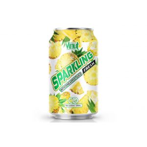 330ml VINUT Canned Pineapple Juice Sparkling water