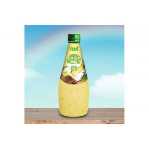 290ml VINUT Bottle Coconut Milk with Jelly Pineapple flavour