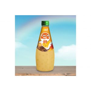 290ml VINUT Bottle Coconut Milk with Jelly Mango flavour