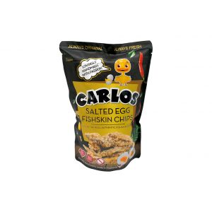 CARLOS - Salted Egg Fishskin Chips