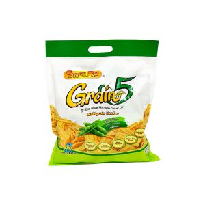  Grain 5 Multigrain Green Peas Flavoured Cracker (8x16g)