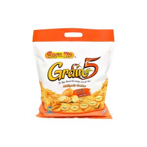 Grain 5 Multigrain Potato Flavoured Cracker (8x16g)