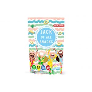 JACK OF ALL SNACKS CASSAVA CRACKERS - SALTED EGGS FLAVOUR