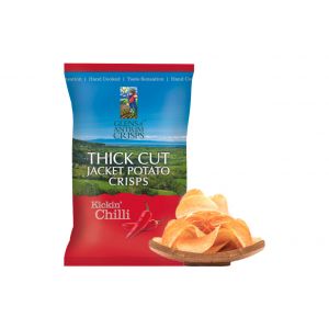 Thick Cut Jacket Potato Crisps - Kickin' Chilli Flavour