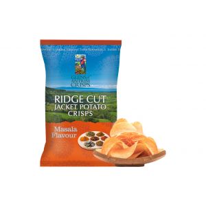 Ridge Cut Jacket Potato Crisps - Masala Flavour