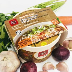 蒜香麻油米粉汤 Rice Noodle Soup Bowl Garlic Sesame 110g