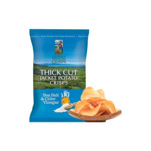 Thick Cut Jacket Potato Crisps - Sea Salt & Cider Vinegar Flavour