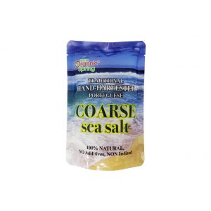 TRADITIONAL HAND-HARVESTED PORTUGUESE COARSE SEA SALT  传统手釆粗海盐
