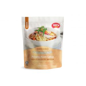 VIT’S PREMIUM FRESH COOKED RAMEN 	ASAM LAKSA